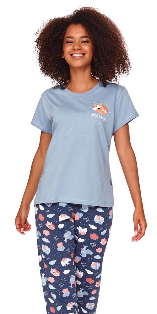 DOCTOR-NAP PIŻAMA JEDYNKA BAWEŁNA LYCRA LIS PM.4120 - AW2020