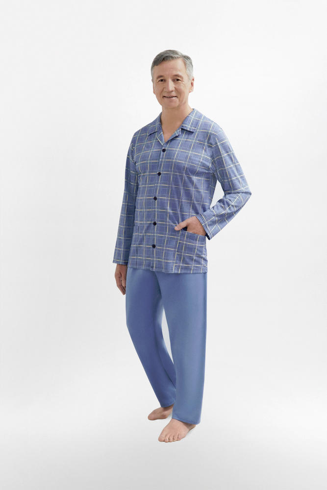PIŻAMA ROZPINANA ANTONI II 403 BIG 3XL-4XL