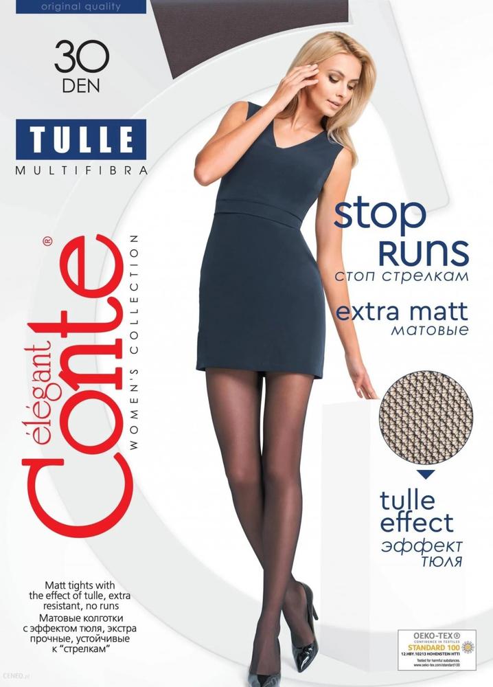 CONTE RAJSTOPY TULLE 30 DEN R.2-4