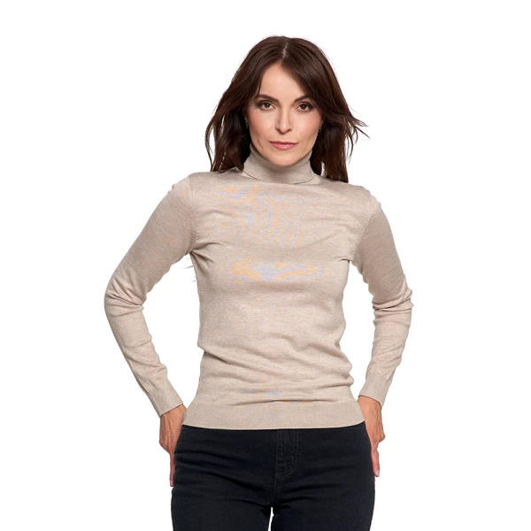 MORAJ DAMSKI GOLF SWETER Z WISKOZY BDS3200-006