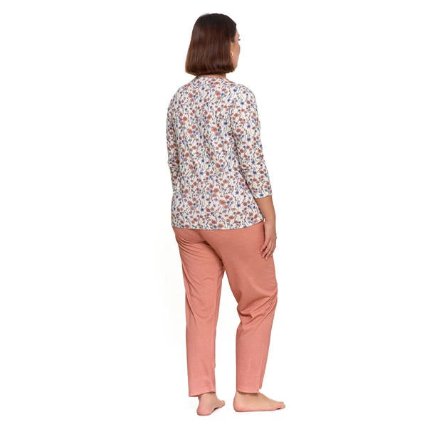 MORAJ PIŻAMA DAMSKA Z 3/4 RĘKAWEM PLUS SIZE PDD4900-024 S/S 2025