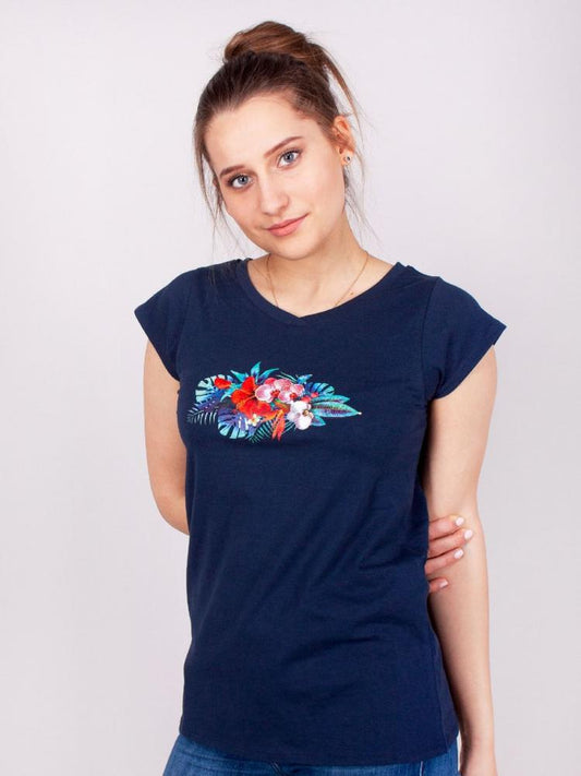 YO PKK-0061K PODKOSZULKA T-SHIRT DAMSKI BUKIET - WL 2022
