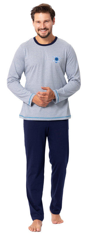 M-MAX PIŻAMA MĘSKA ETAN 1395 - KOLEKCJA HOTBERG AW 2023/24