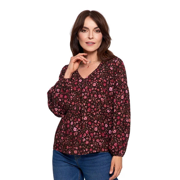 MORAJ KOSZULA DAMSKA Z BUFIASTYMI RĘKAWAMI OKD3300-004