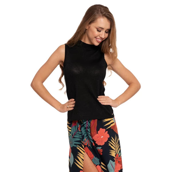 MORAJ BLUZKA TOP DAMSKI ZE STÓJKĄ BDS2700-003