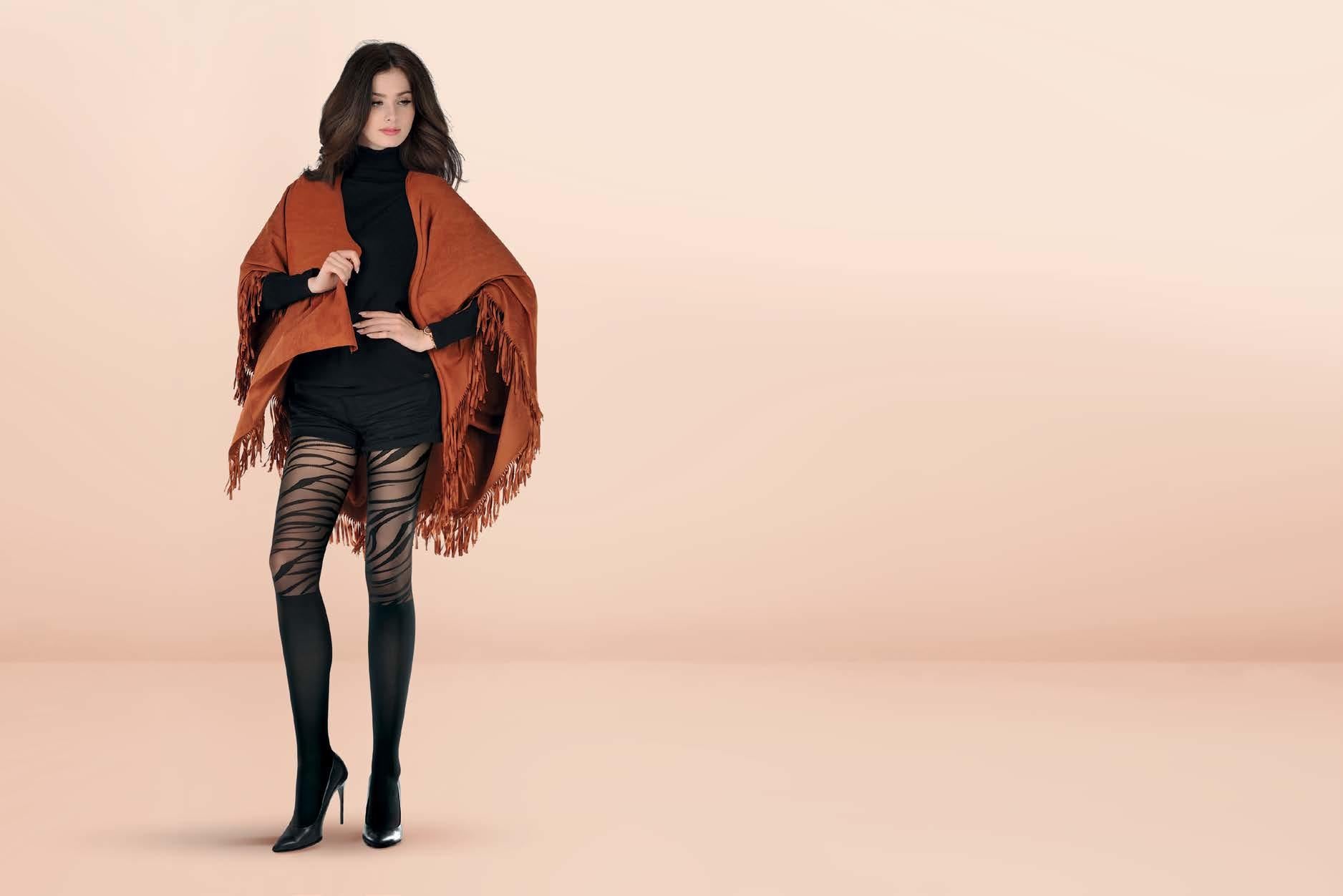 GABRIELLA RAJSTOPY DAMSKIE WZORZYSTE SAMMY CODE 794, 60 DEN, CITY COLLECTION