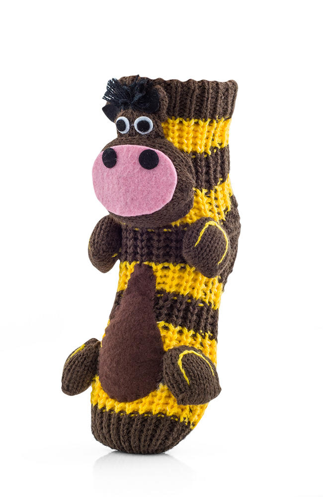 MONA SKARPETY KIDS HOMELINE ANIMALS KHA - SKARPETKI DZIECIĘCE Z ABS