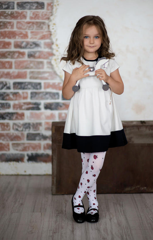 KNITTEX DR1827 - RAJSTOPY DZIEWCZĘCE LADYBIRD 40 DEN