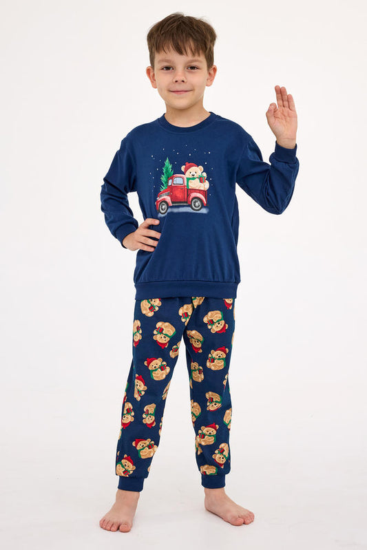 CORNETTE PIŻAMA BOY KIDS DR 593/172 TEDDY 2