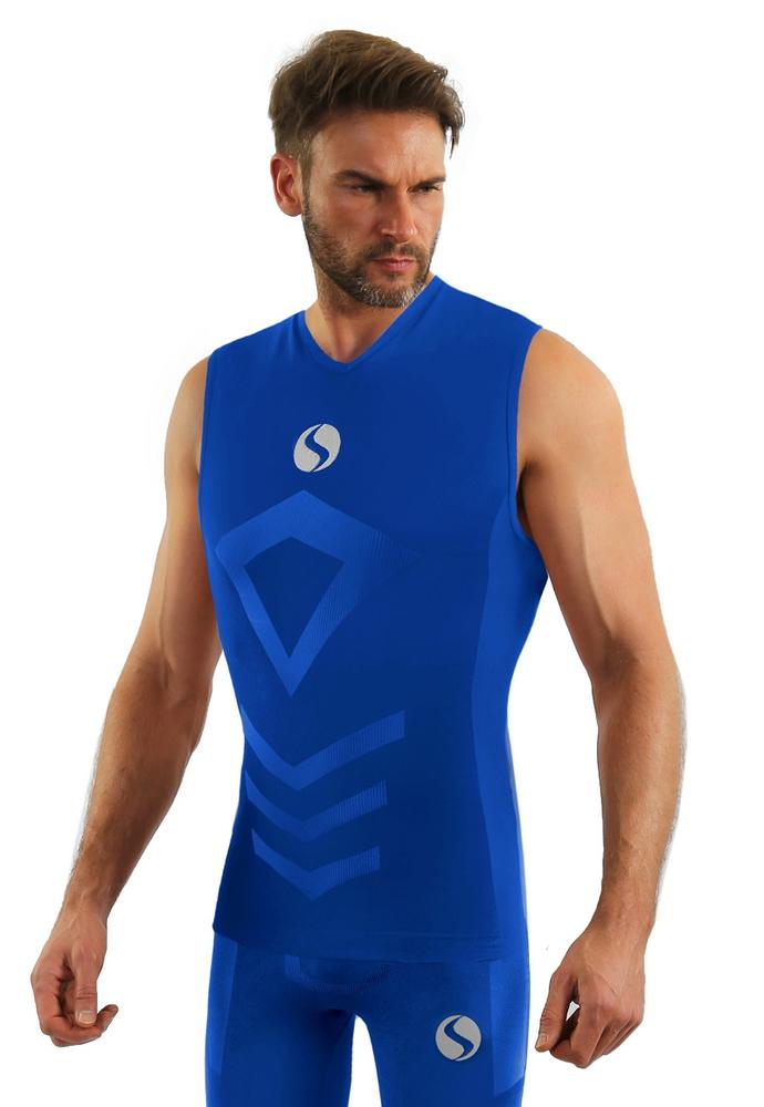 SESTO-SENSO MENS TANK TOP CL 38 - KOSZULKA TERMOAKTYWNA SZEROKIE RAMIĄCZKO