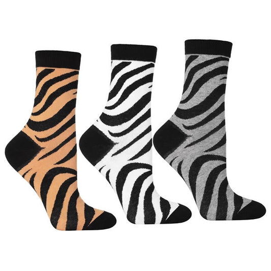 MORAJ SKARPETY DAMSKIE ZEBRA CSL250-130