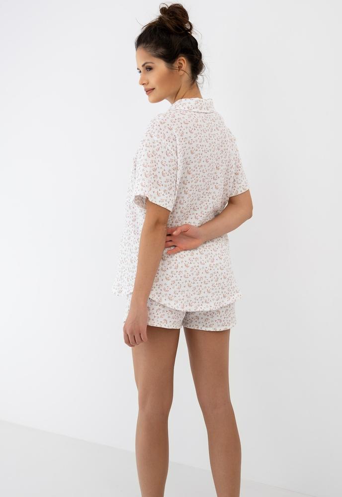 SENSIS PIŻAMA NAYLA KR/R S-XL ROZPINANA