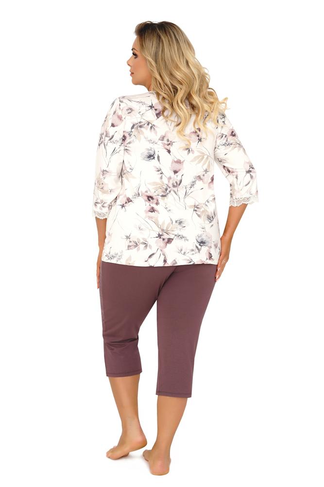 DONNA PIŻAMA BELINDA 3/4 PLUS SIZE