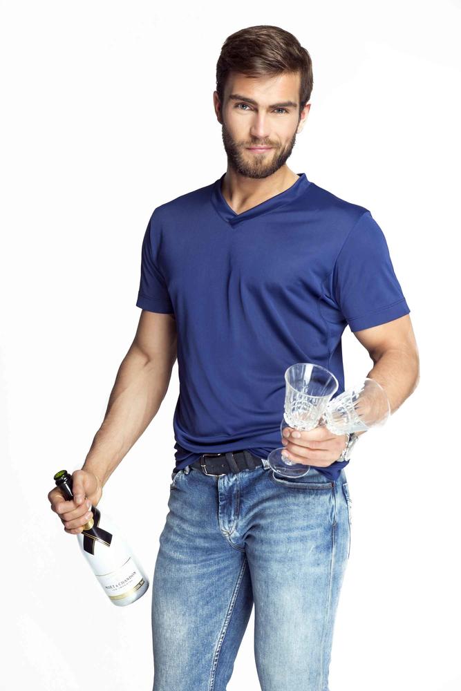 MEWA MĘSKI T-SHIRT CARO 86087, JAMES BRADLEY CLASSIC