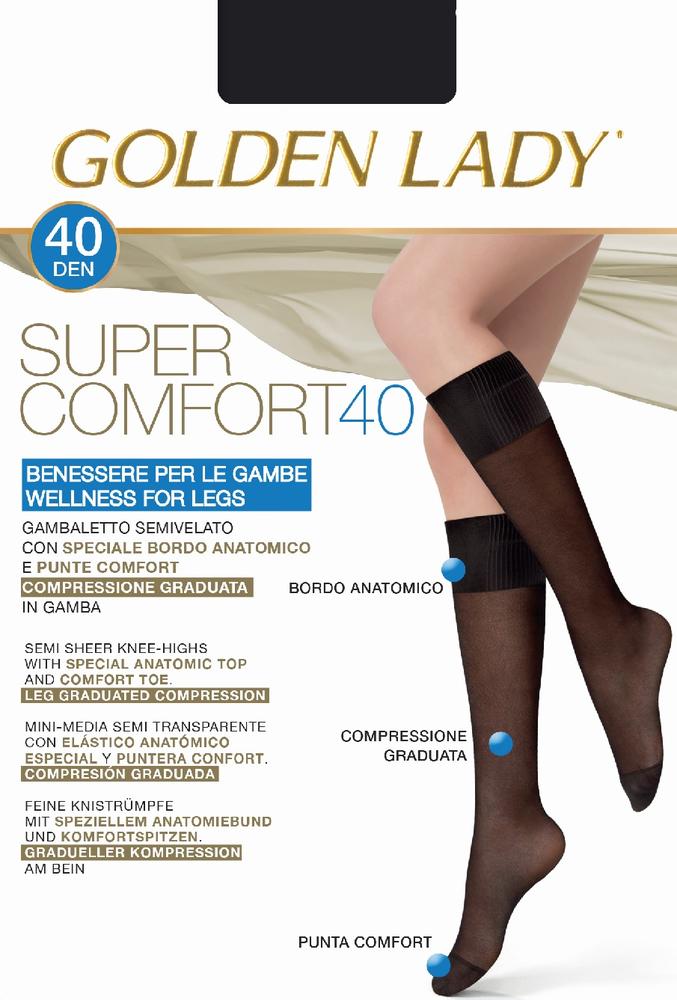 GOLDEN LADY PODKOLANÓWKI SUPER COMFORT 40 kod 60FFF