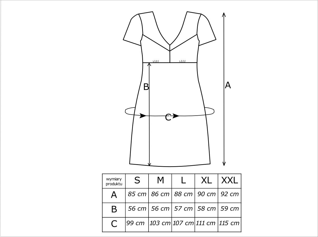 DONNA KOSZULA NOCNA DAMSKA Z KORONKĄ DARIA