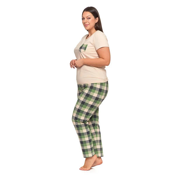 MORAJ PIŻAMA NOCNA DAMSKA PLUS SIZE PDD5300-010 - AW2024/25