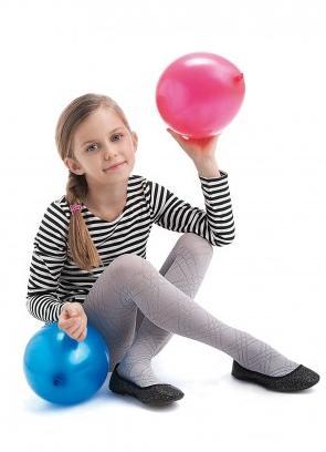 KNITTEX DR1604 - WZORZYSTE RAJSTOPY DZIECIĘCE BRENDA 40 DEN