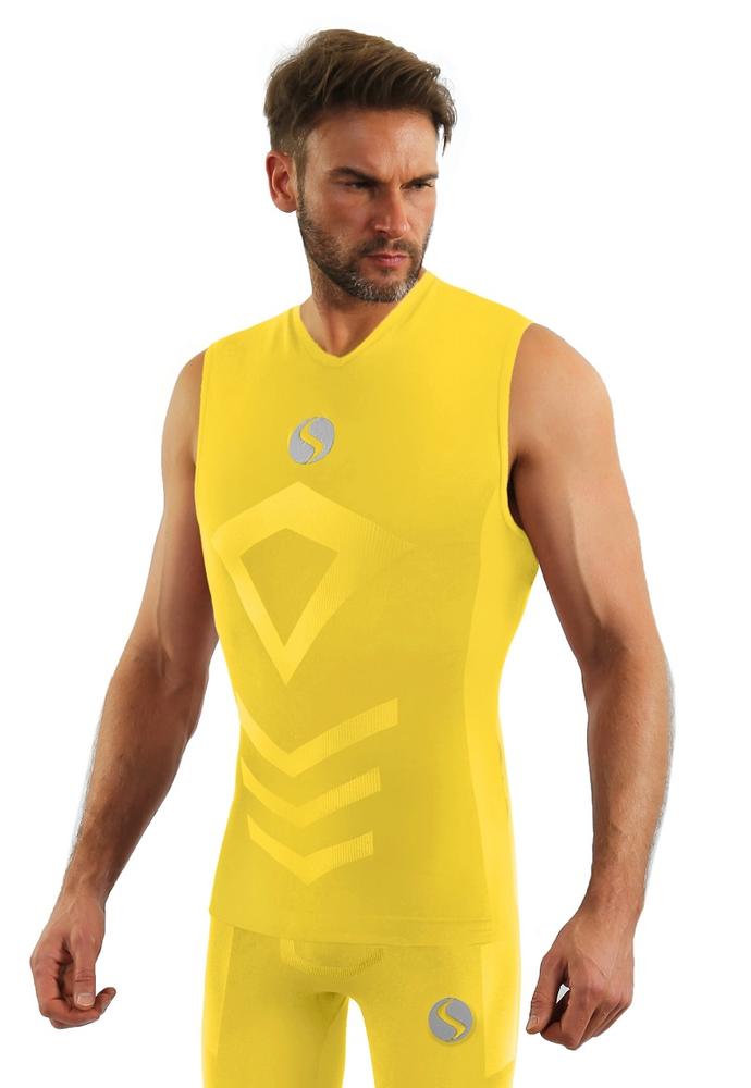 SESTO-SENSO MENS TANK TOP CL 38 - KOSZULKA TERMOAKTYWNA SZEROKIE RAMIĄCZKO