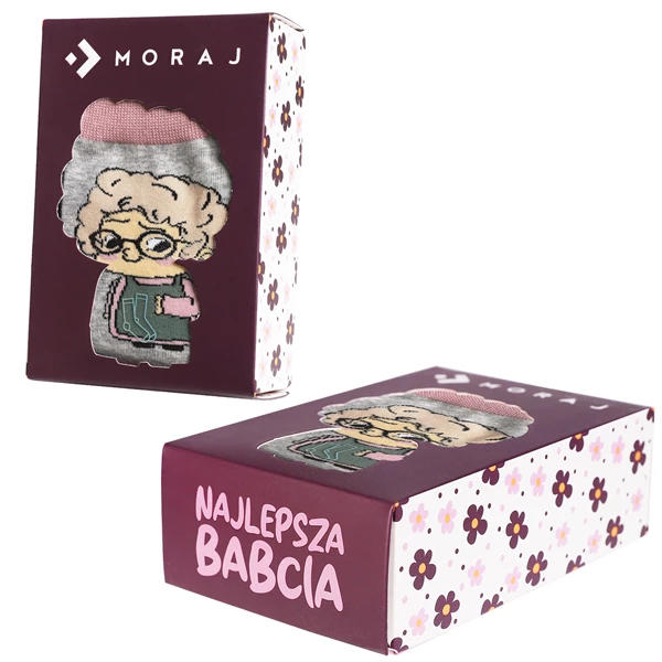 MORAJ SKARPETEK DAMSKICH NAJLEPSZA BABCIA CSLB450-004/2