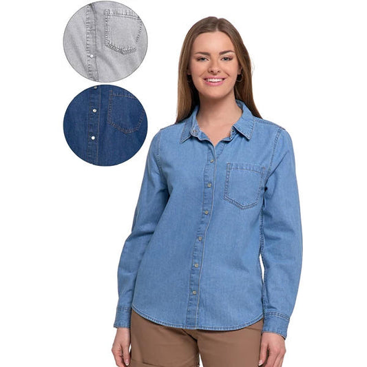 MORAJ KOSZULA JEANSOWA DAMSKA W STYLU DENIM OKD5500-001