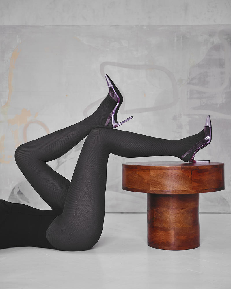 GABRIELLA CORINA - RAJSTOPY WZORZYSTE Z MIKROFIBRY CODE 280 - AW2022