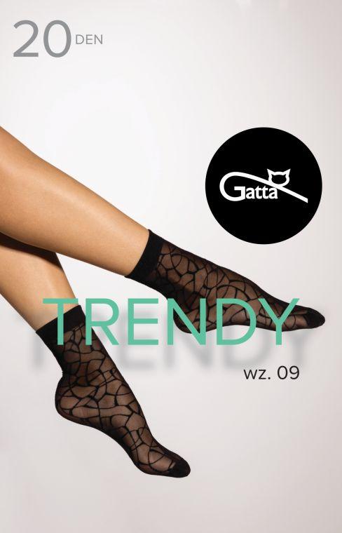 GATTA TRENDYLINE SOCKS - SKARPETKI DAMSKIE WZORZYSTE 000.96T - TRENDY 2024