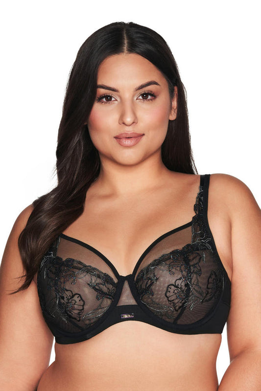 AVA BIUSTONOSZ AV 2072 BLACK MAXI