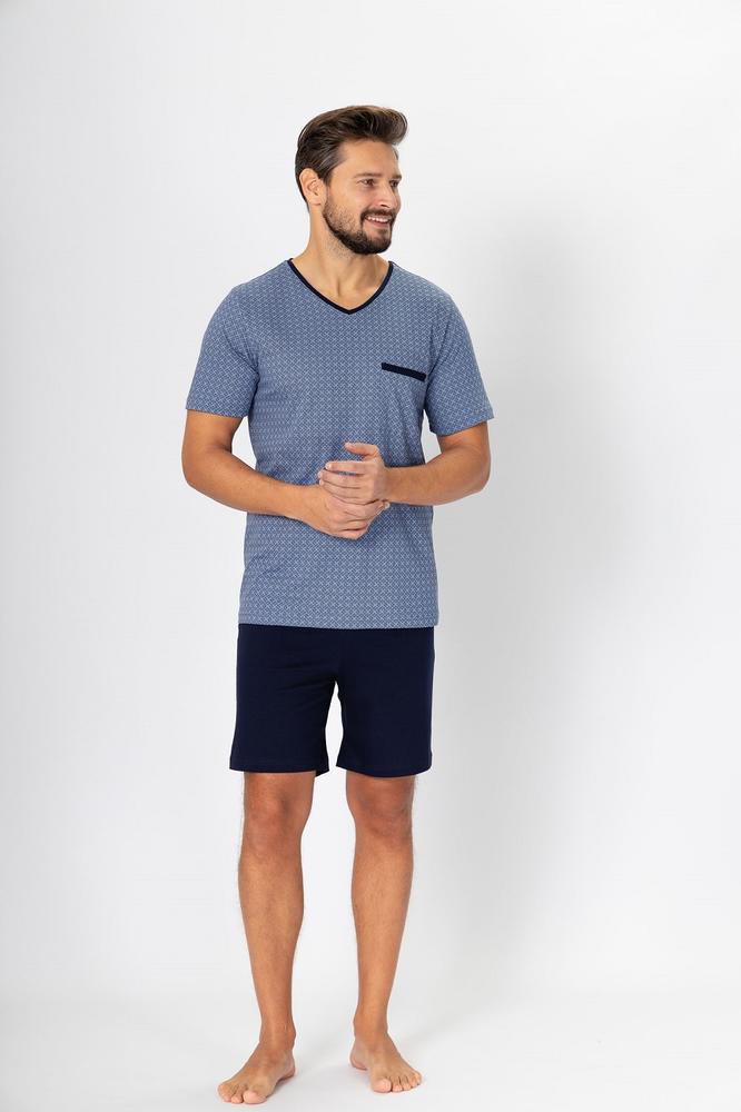 M-MAX PIŻAMA MĘSKA BIG CARL 1002/1 1002/2 - KOLEKCJA HOTBERG 2023