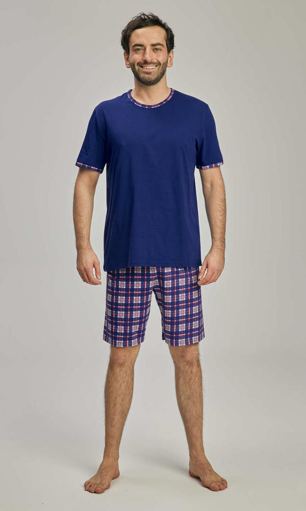 204188 PIŻAMA MĘSKA KRÓTKI RĘKAW - WADIMA JZ 23/24