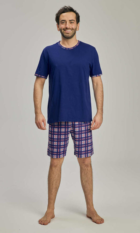 204188 PIŻAMA MĘSKA KRÓTKI RĘKAW - WADIMA JZ 23/24