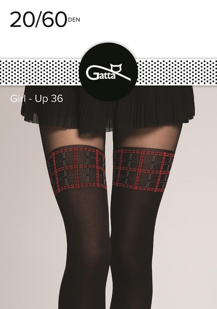 GATTA GIRL-UP - RAJSTOPY DAMSKIE WZORZYSTE 40 DEN 000.584 - AW2021
