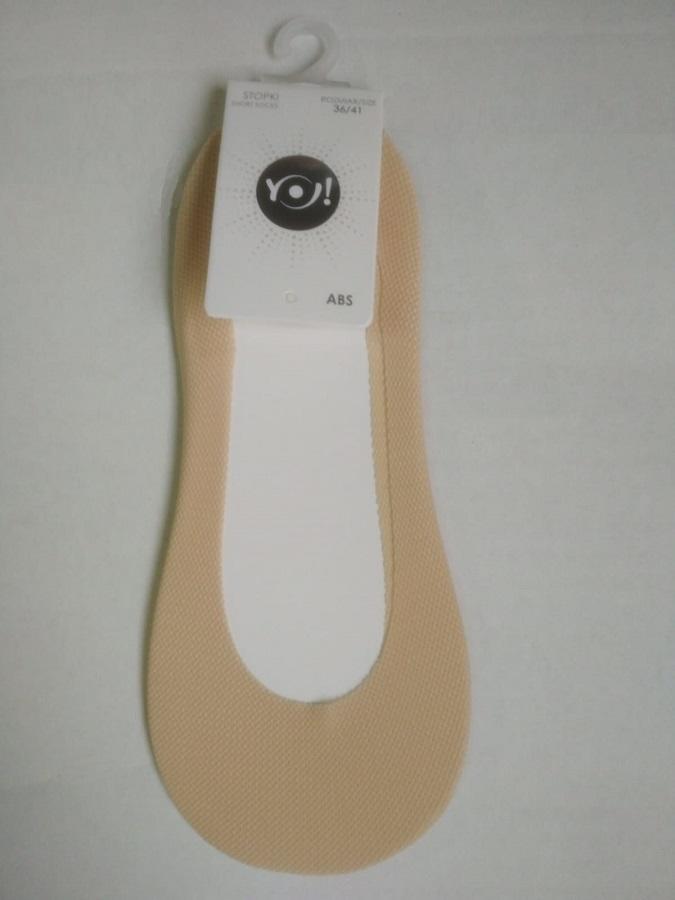 YO STOPKI NISKIE DAMSKIE LASEROWE SIATECZKA Z ABS SKB-0104K