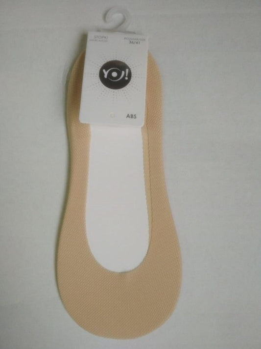 YO STOPKI NISKIE DAMSKIE LASEROWE SIATECZKA Z ABS SKB-0104K