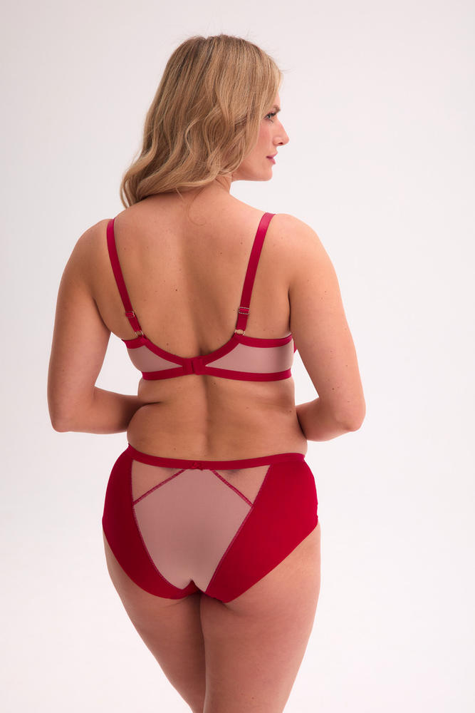 GAIA FIGI AINA ART. 1273  CZERWONY KOLEKCJA JESIEŃ-ZIMA 2025