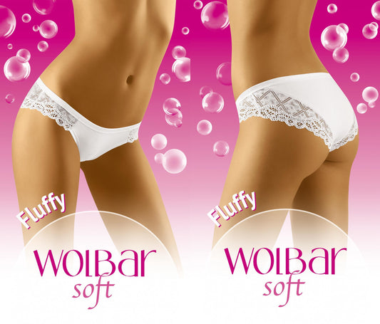 WOLBAR BIODRÓWKI Z DELIKATNĄ KORONKĄ – FLUFFY SOFT