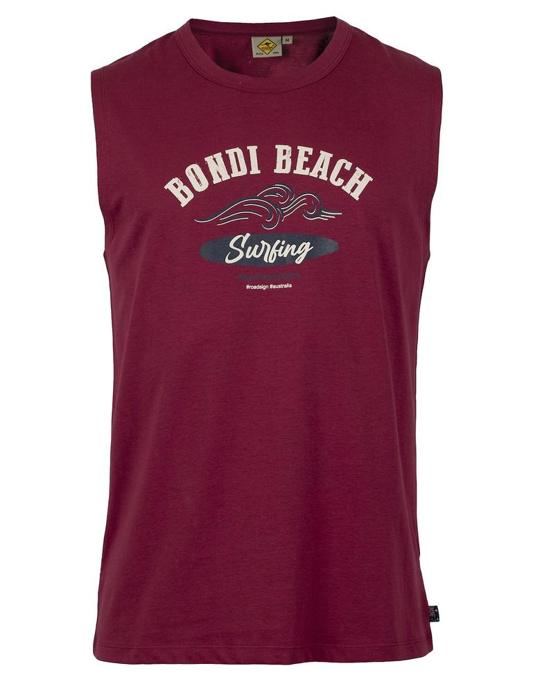 RAJ-POL ROADSIGN MĘSKI TANK TOP BONDY BEACH, BORDOWY  21-036151, 21-036152, 21-036153, 21-036154, 21-036155