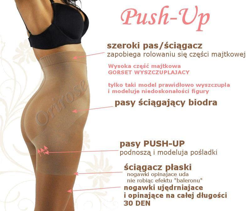 ORIROSE RAJSTOPY PUSH-UP