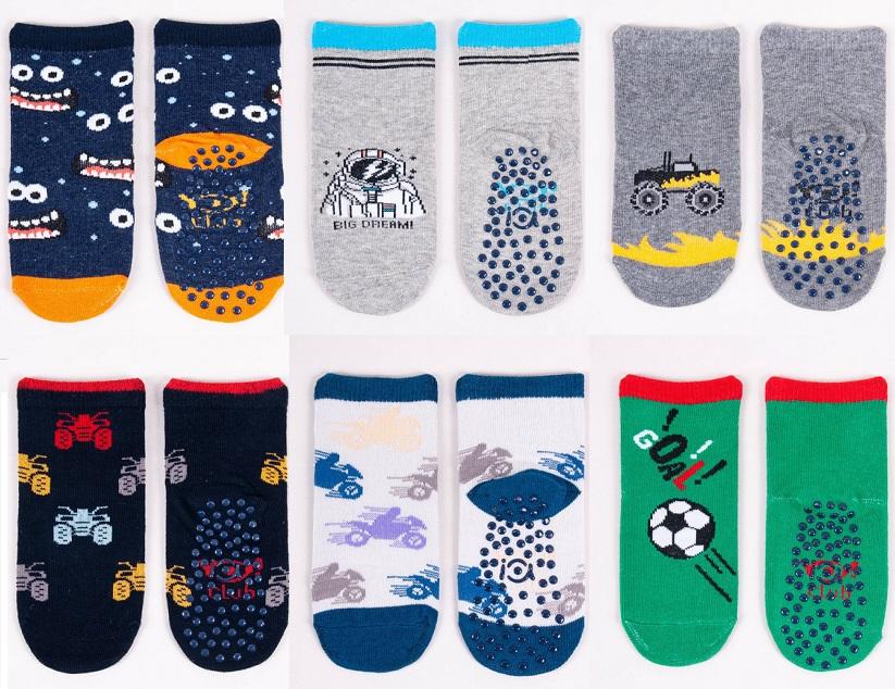 SKARPETY CIENKIE WZORZYSTE ABS SKA-0002  - YO!