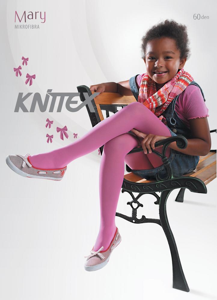 KNITTEX DR0007 - GŁADKIE RAJSTOPY DZIEWCZĘCE MARY, 60 DEN