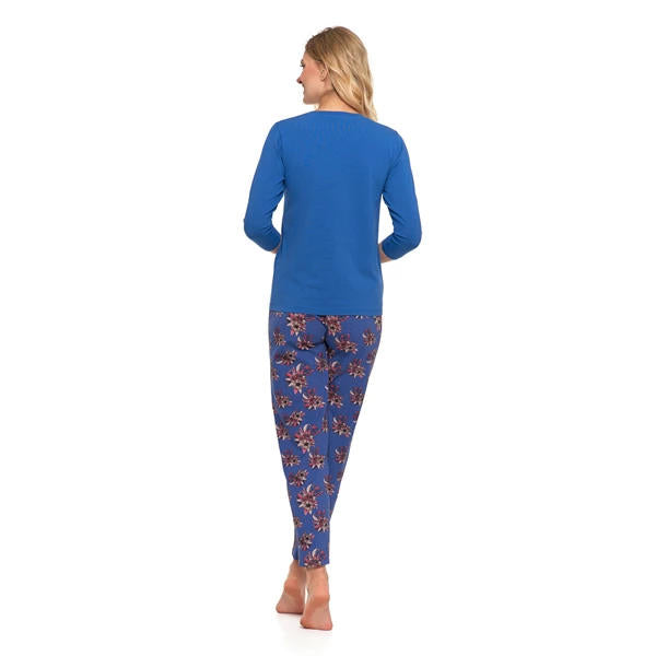 MORAJ PIŻAMA NOCNA Z RĘKAWEM 3/4 PLUS SIZE PDD4500-007 - AW2024/25