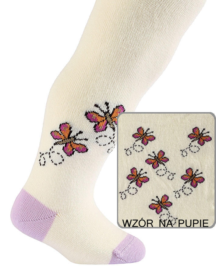 GATTA BABE - RAJSTOPY WZOROWANE BAWEŁNIANE 0 - 2 LATA - G18.01N, U18.01N