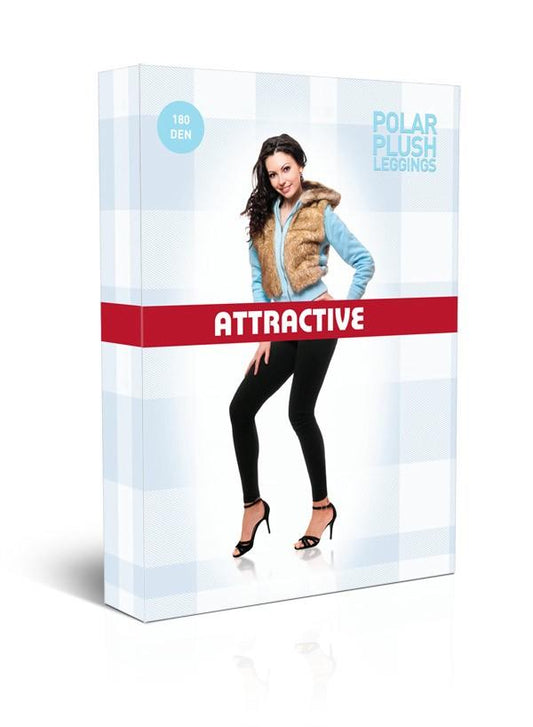 ATTRACTIVE POLAR PLUSH LEGGINSY kod WPL - LEGGINSY DAMSKIE 180 DEN