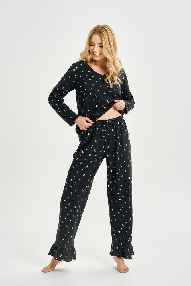 TARO 3440 PIŻAMA DAMSKA DŁUGA MINA S-XL KOLEKCJA AW25/26