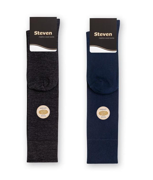 STEVEN PODKOLANÓWKI MĘSKIE MERINO WOOL 008
