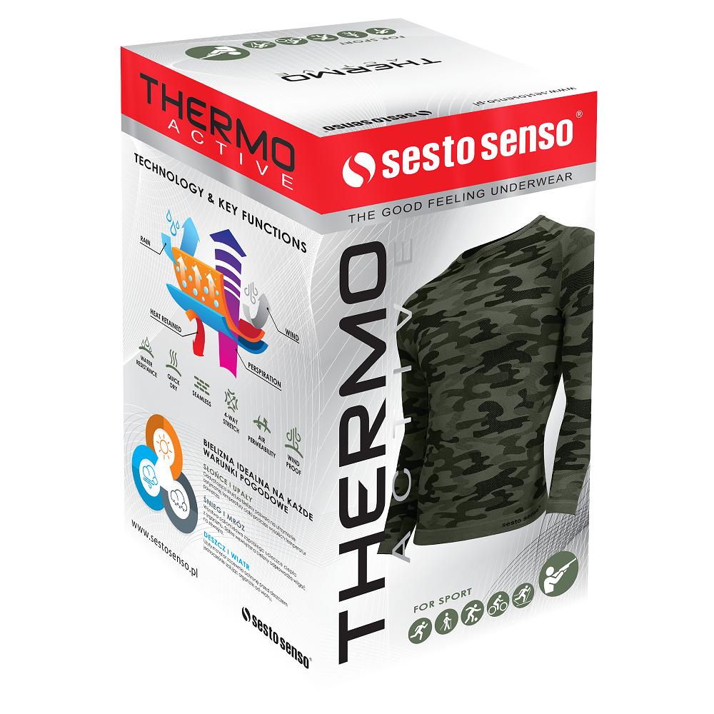 SESTO-SENSO BLUZKA MĘSKA MORO DŁUGI RĘKAW