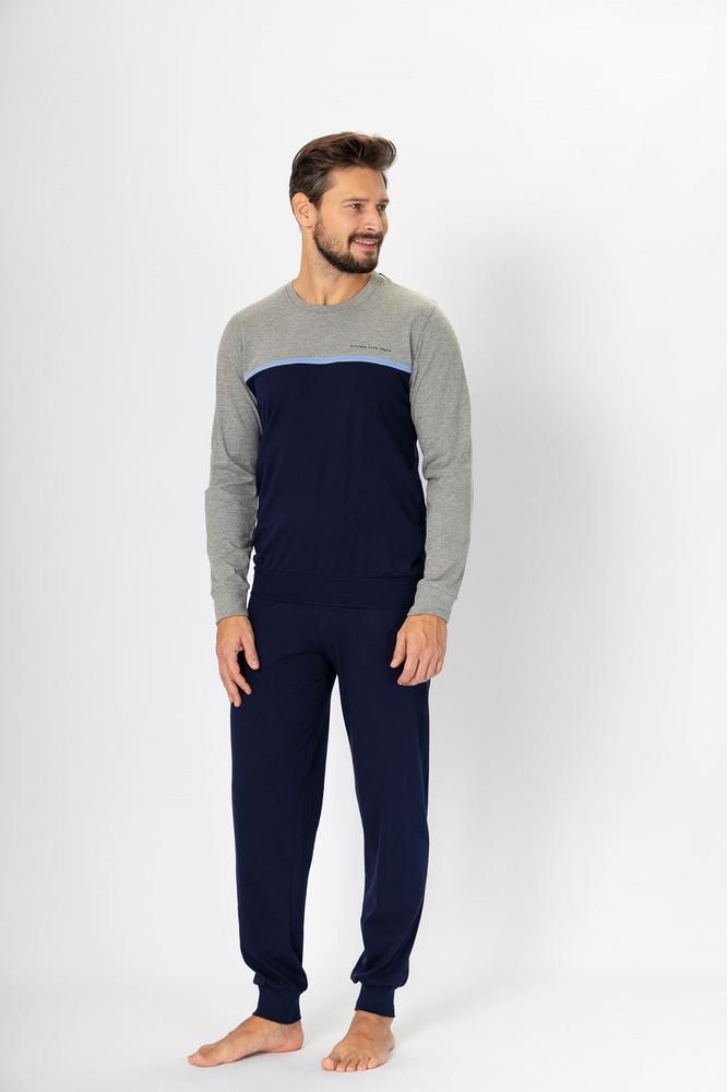 M-MAX PIŻAMA MĘSKA KASJAN 360/1 360/2 - KOLEKCJA HOTBERG 2023