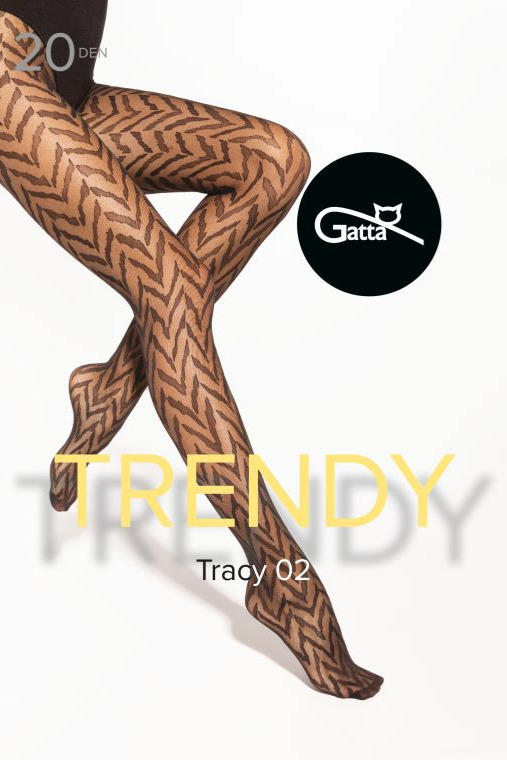 GATTA TRACY -RAJSTOPY WZORZYSTE 20 DEN 000.05Z S/S 2025