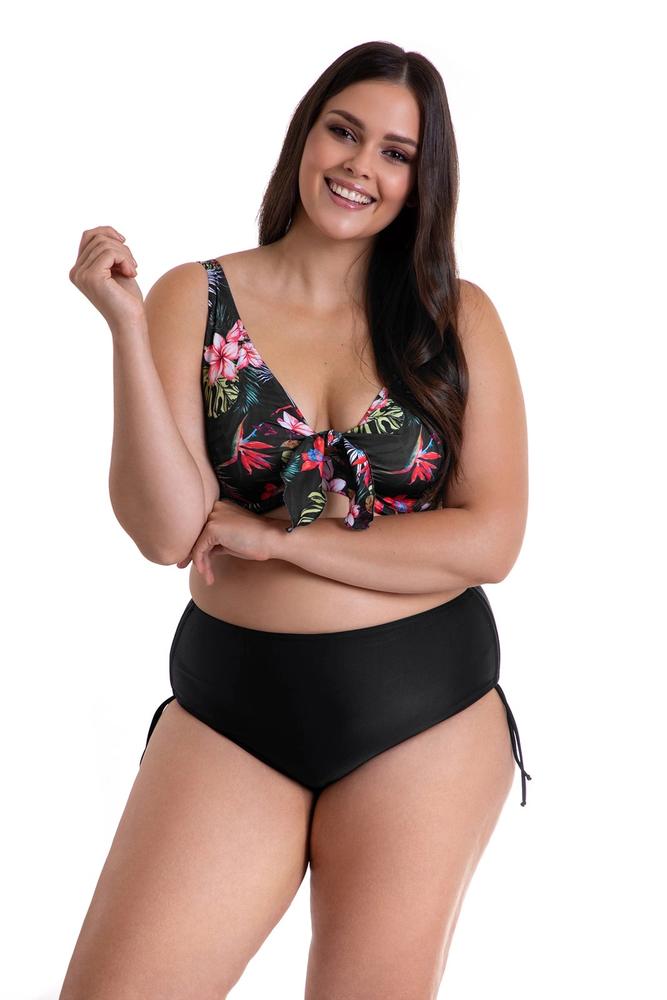PRIMO DWUCZĘŚCIOWY KOSTIUM KĄPIELOWY PLUS SIZE MODELUJĄCY MIĘKKIE MISKI I MAJTKI Z WYSOKIM STANEM 615