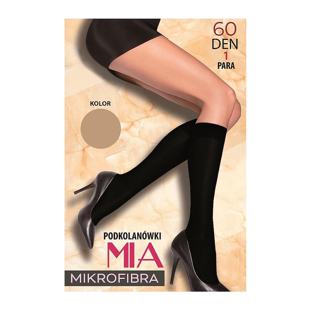 PODKOLANÓWKI MIA PATION MIKROFIBRA 60 DEN BEIGE 742486